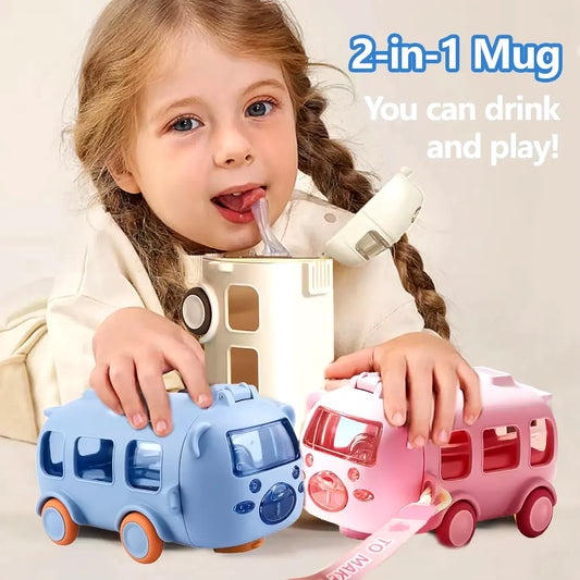 Imported 500ml Bus Water Bottle for Kids