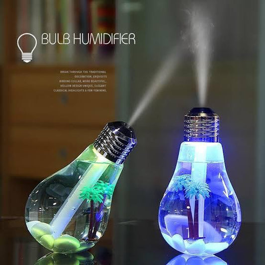 Usb Air Humidifier | Bulb Humidifier Lamp Shape