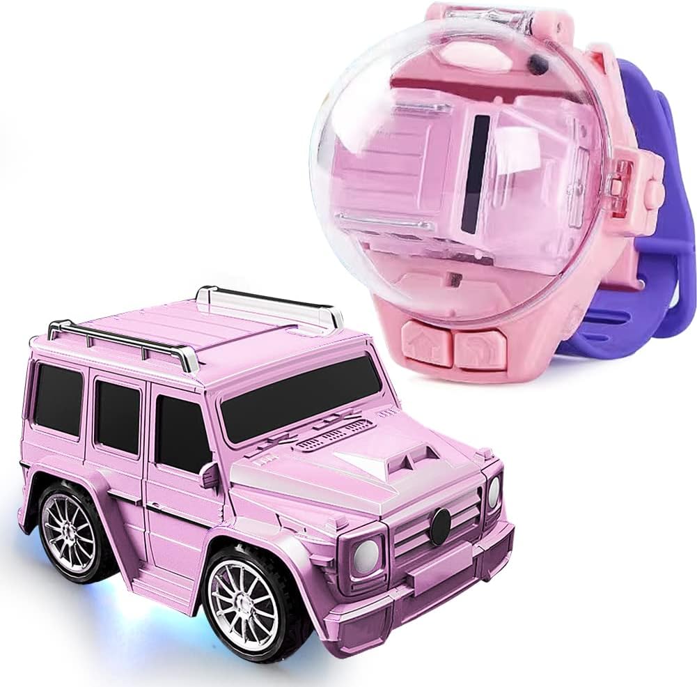 Mini Remote Control Car Watch Racing Car Usb Charging