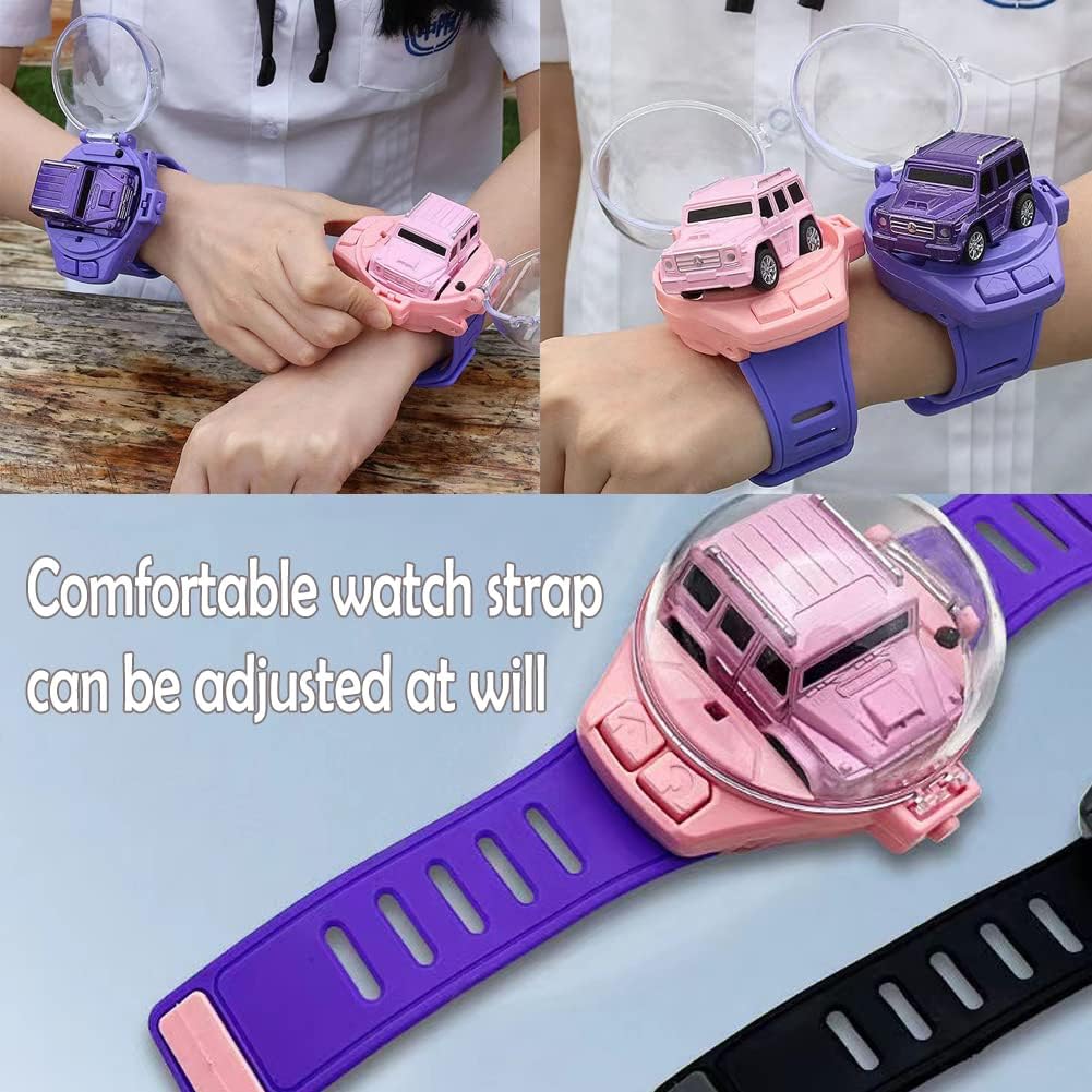 Mini Remote Control Car Watch Racing Car Usb Charging